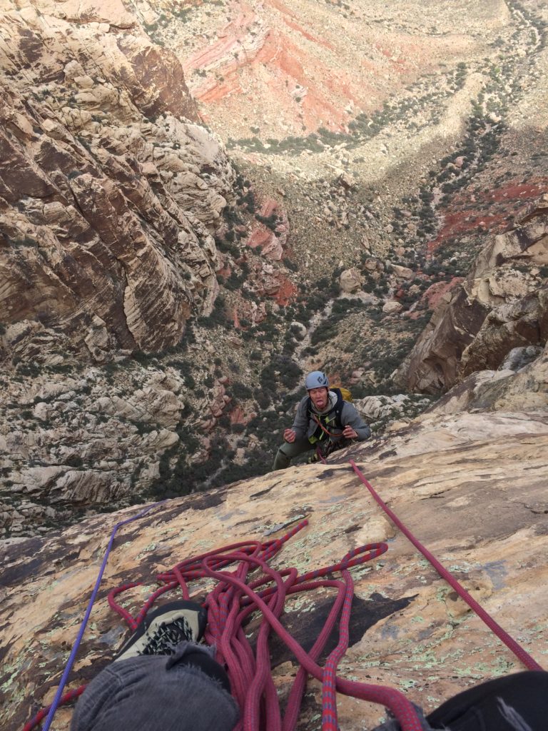 Riley following upper pitches on DWT. PC Marcus Russi. 